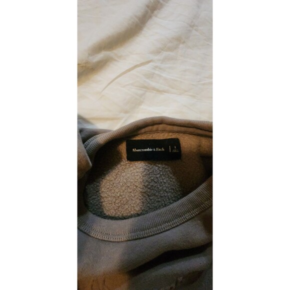 Abercrombie & Fitch Soft Pullover Sweater Crewneck Mens Casual Minimalist Sz L - Picture 4 of 5